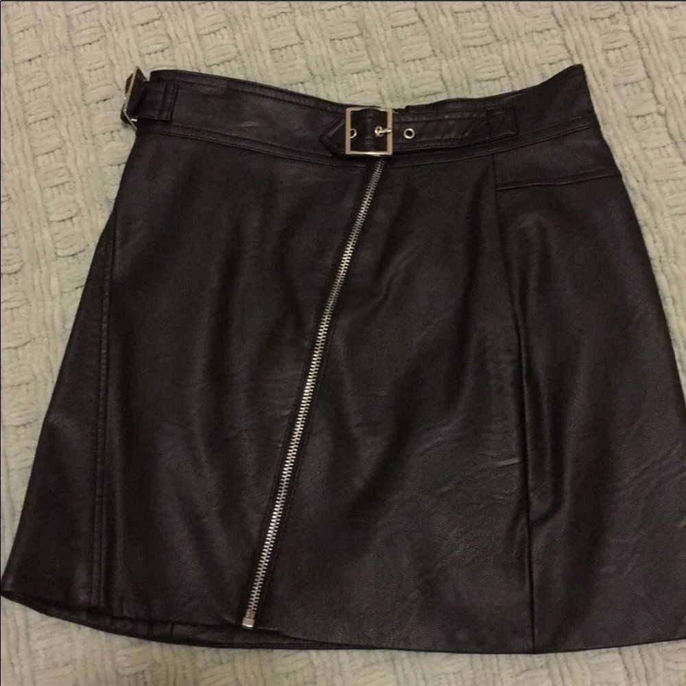 Faux Leather Mini